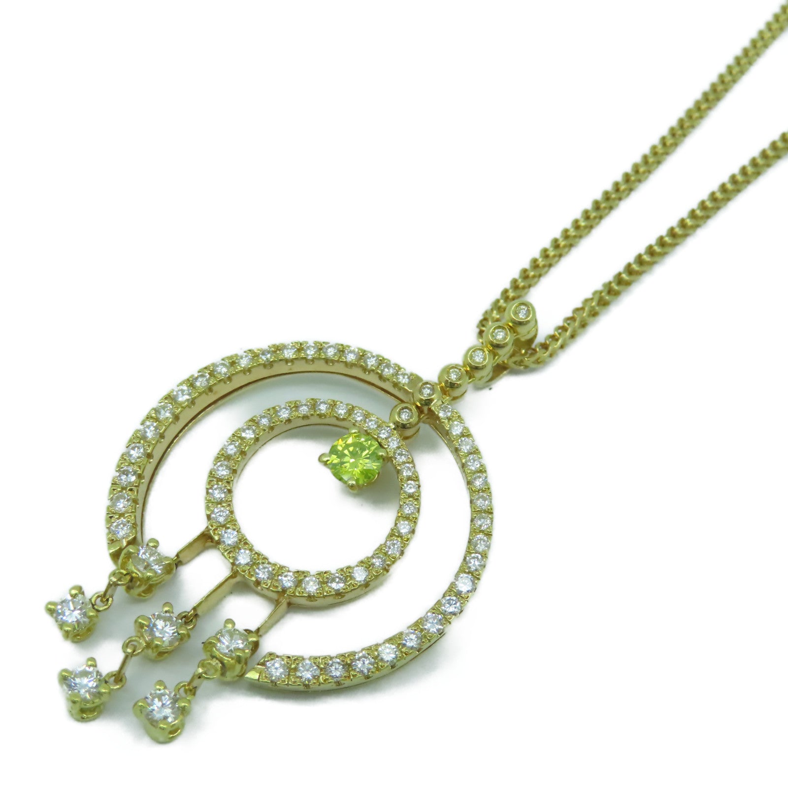JEWELRY 【激減優惠】18K黃金Diamond Necklace 2.13ct鑽石項鏈