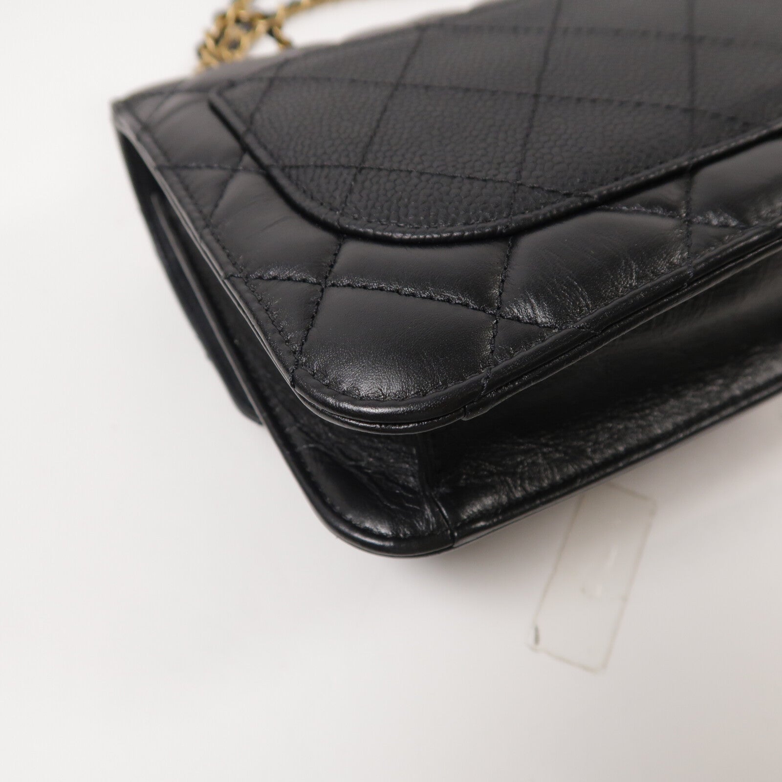 CHANEL 牛皮皮革Chain Handle Flap Bag手挽肩背兩用袋