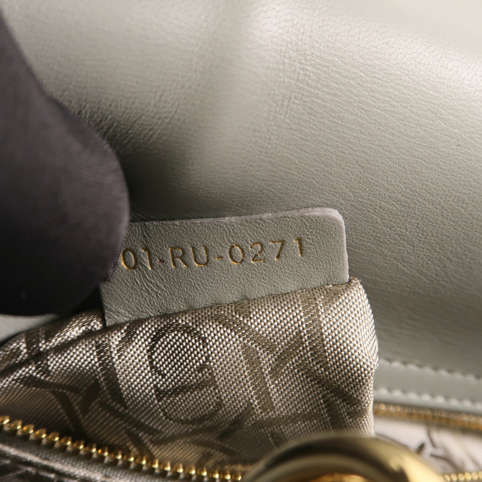 Dior 羊皮皮革Small Lady Dior My ABCDior Bag手挽肩背兩用袋
