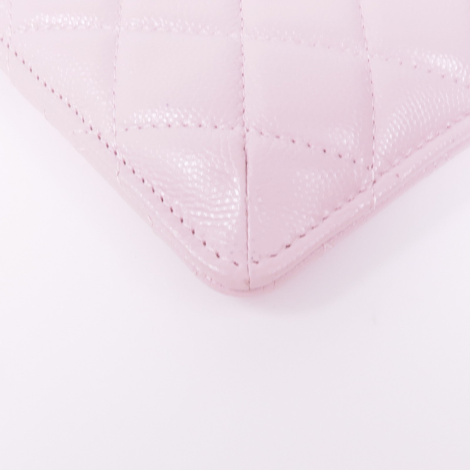 CHANEL 牛皮皮革Long Zipped Wallet金扣長錢包