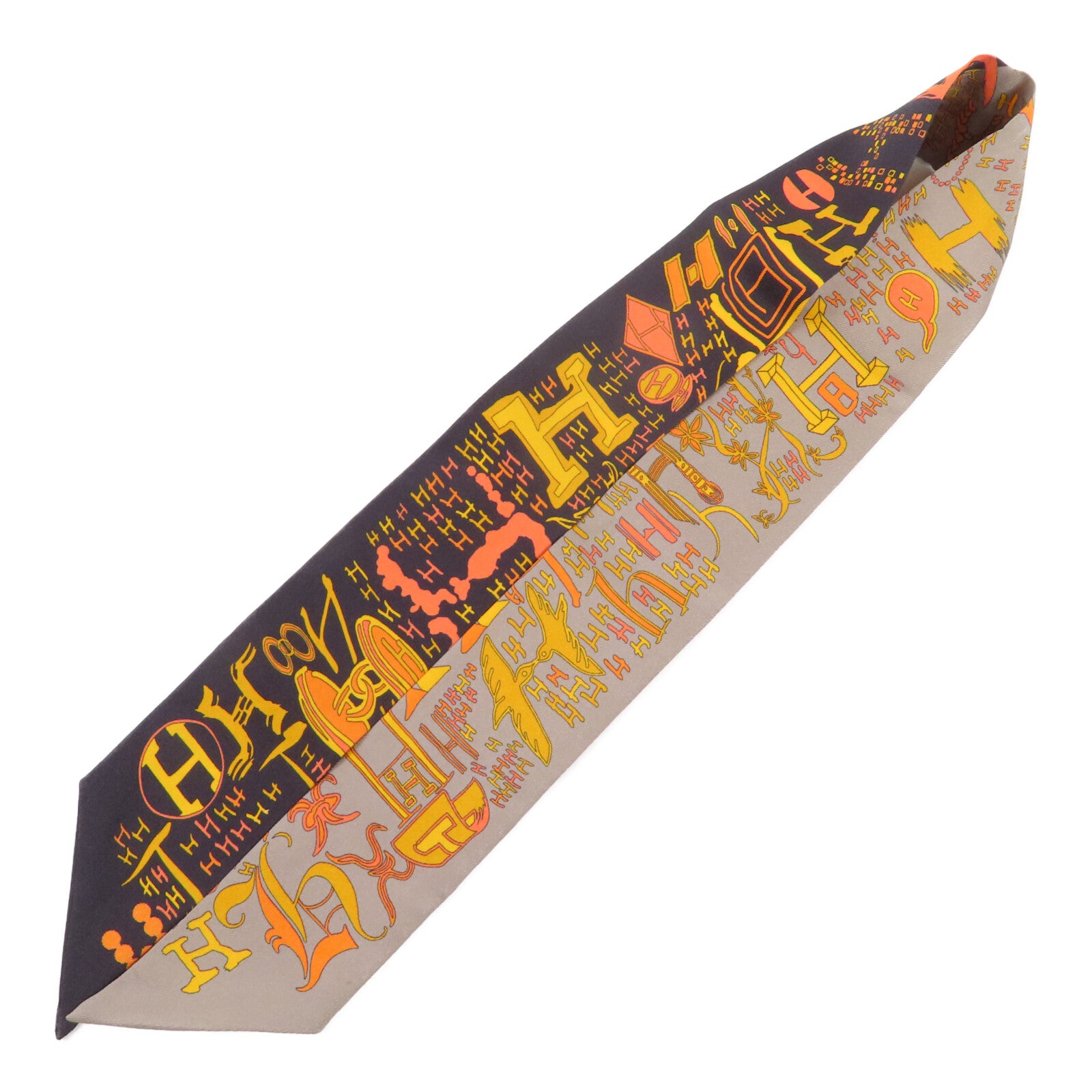 HERMES 絲質Twilly絲巾