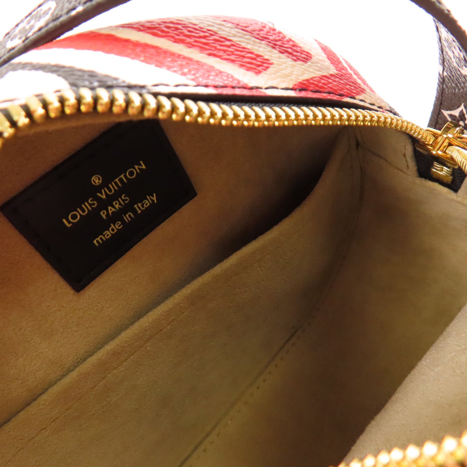 LOUIS VUITTON Monogram Giant Boite Chapeau金扣肩背袋