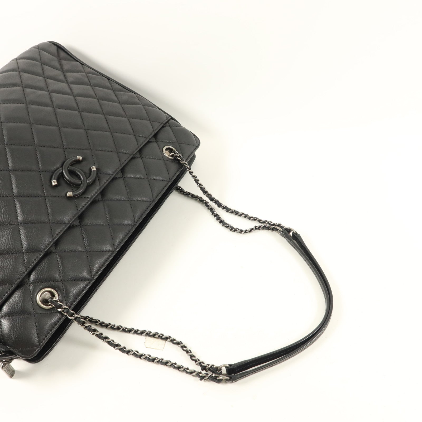 CHANEL 牛皮皮革Quilted Frame In Chain Tote手挽袋