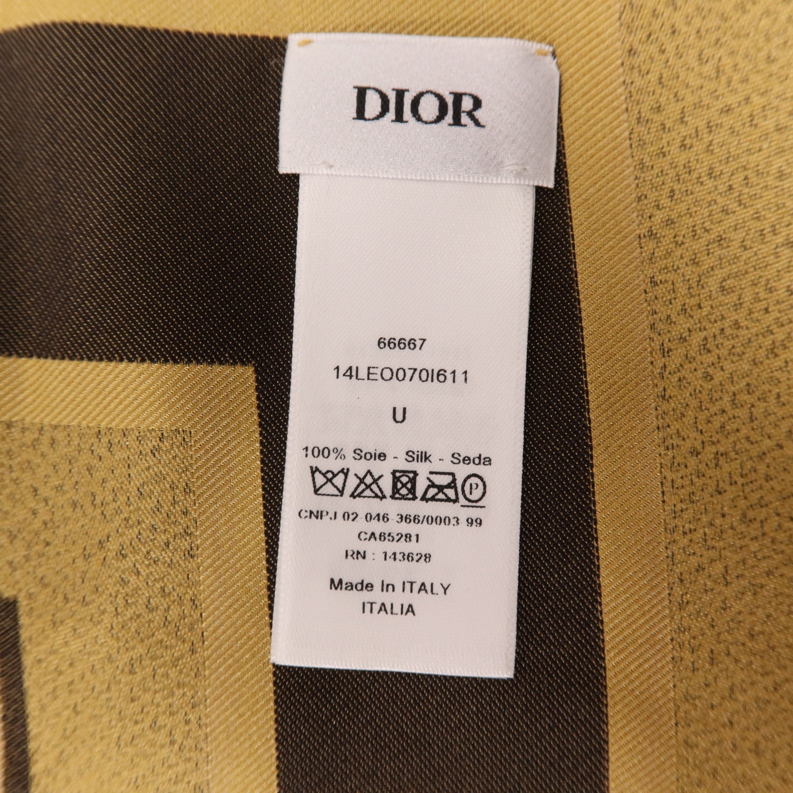 Dior 絲質Scarf絲巾