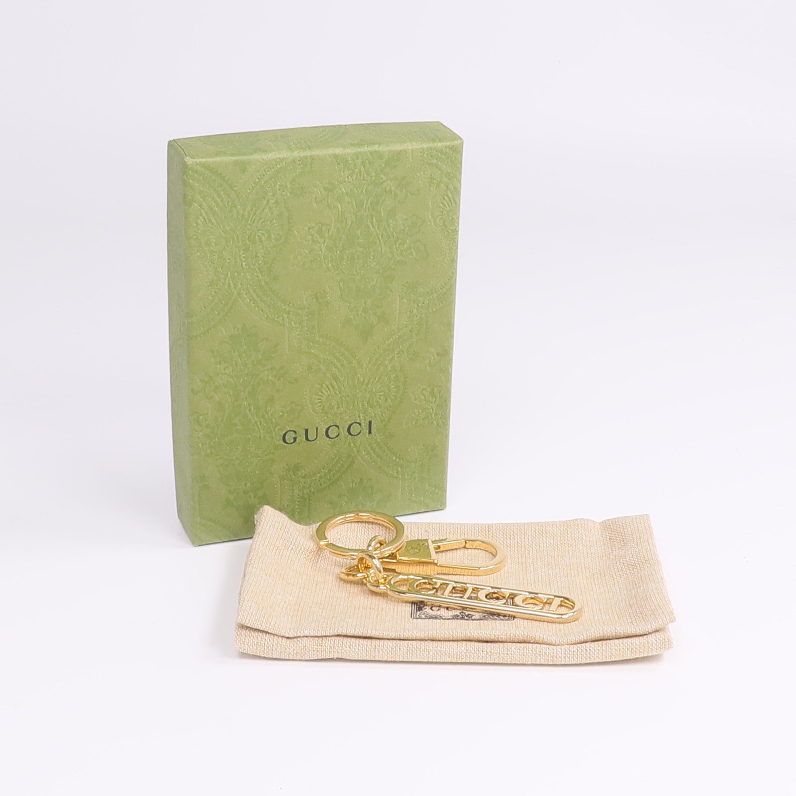 GUCCI 黃銅Key Ring鑰匙圈