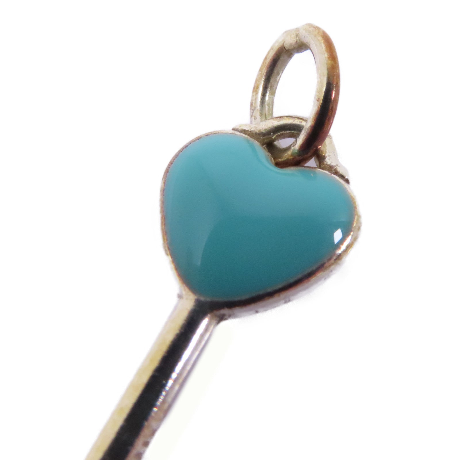 TIFFANY＆CO 925純銀Pendant Top吊墜銀色/藍色