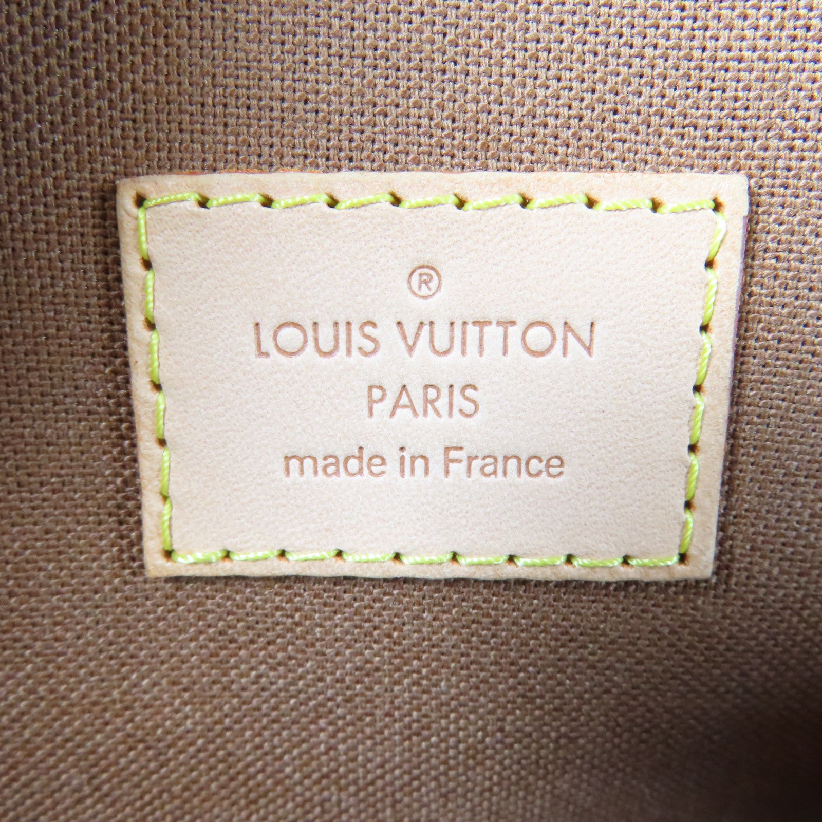 LOUIS VUITTON Monogram Lockit金扣手挽袋啡色
