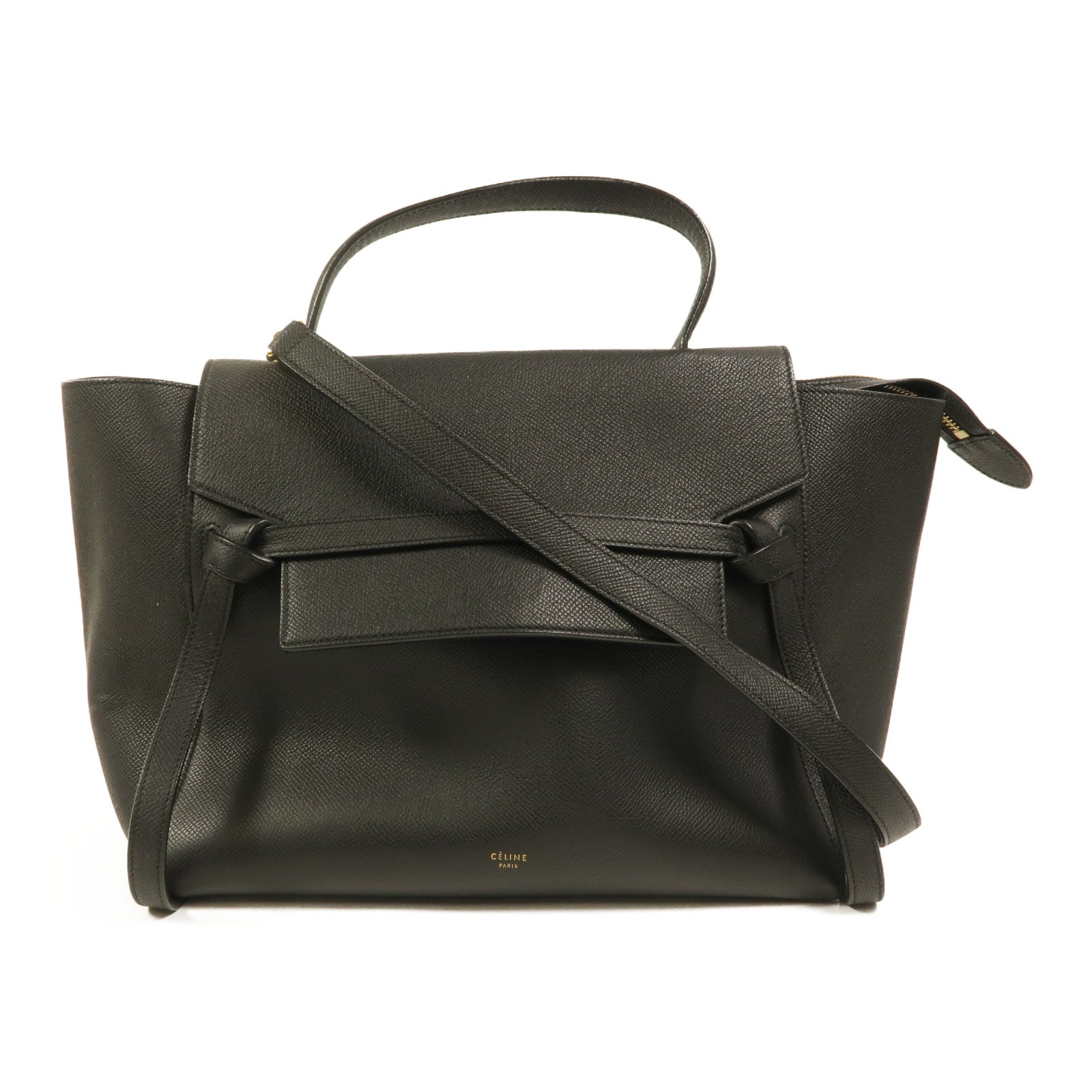 CELINE 牛皮皮革Mini Belt手挽肩背兩用袋