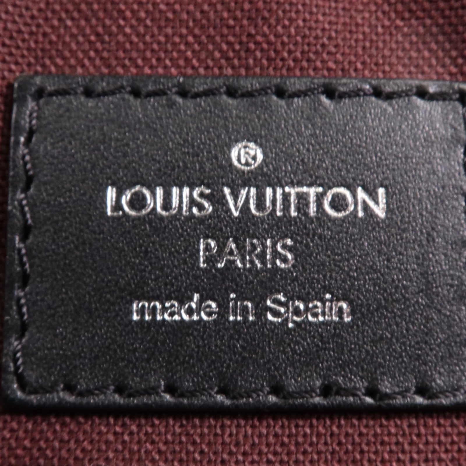 LOUIS VUITTON Monogram Macassar Distrist MM銀扣肩背袋