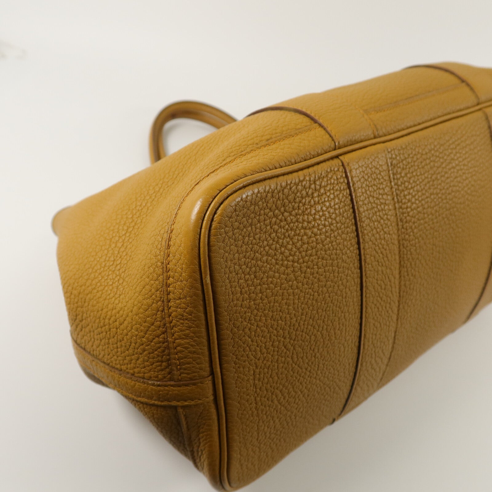 HERMES Negonda皮革Garden Party PM手挽袋Sesame