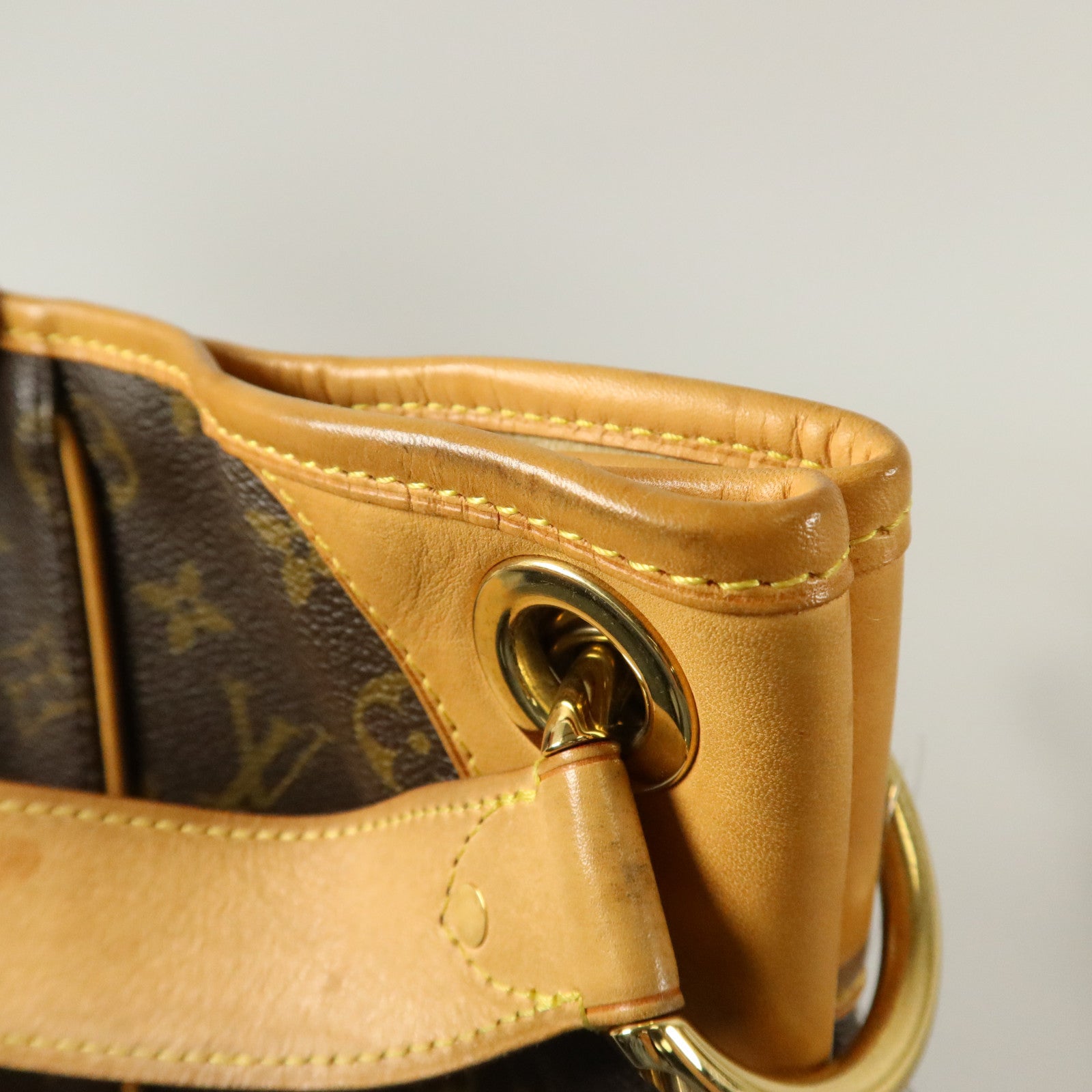 LOUIS VUITTON Monogram Galliera GM金扣肩背袋