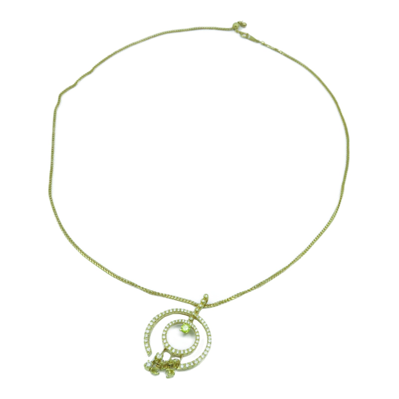 JEWELRY 【激減優惠】18K黃金Diamond Necklace 2.13ct鑽石項鏈