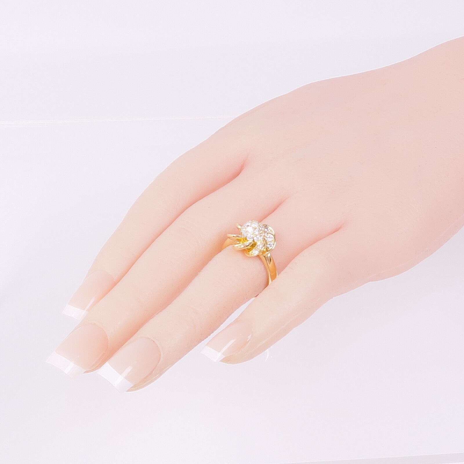 JEWELRY 18K黃金Diamond Ring鑽石戒指US#6