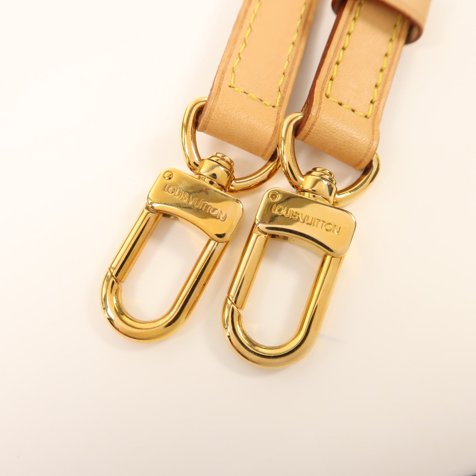 LOUIS VUITTON Monogram Palermo GM金扣手挽肩背兩用袋棕色