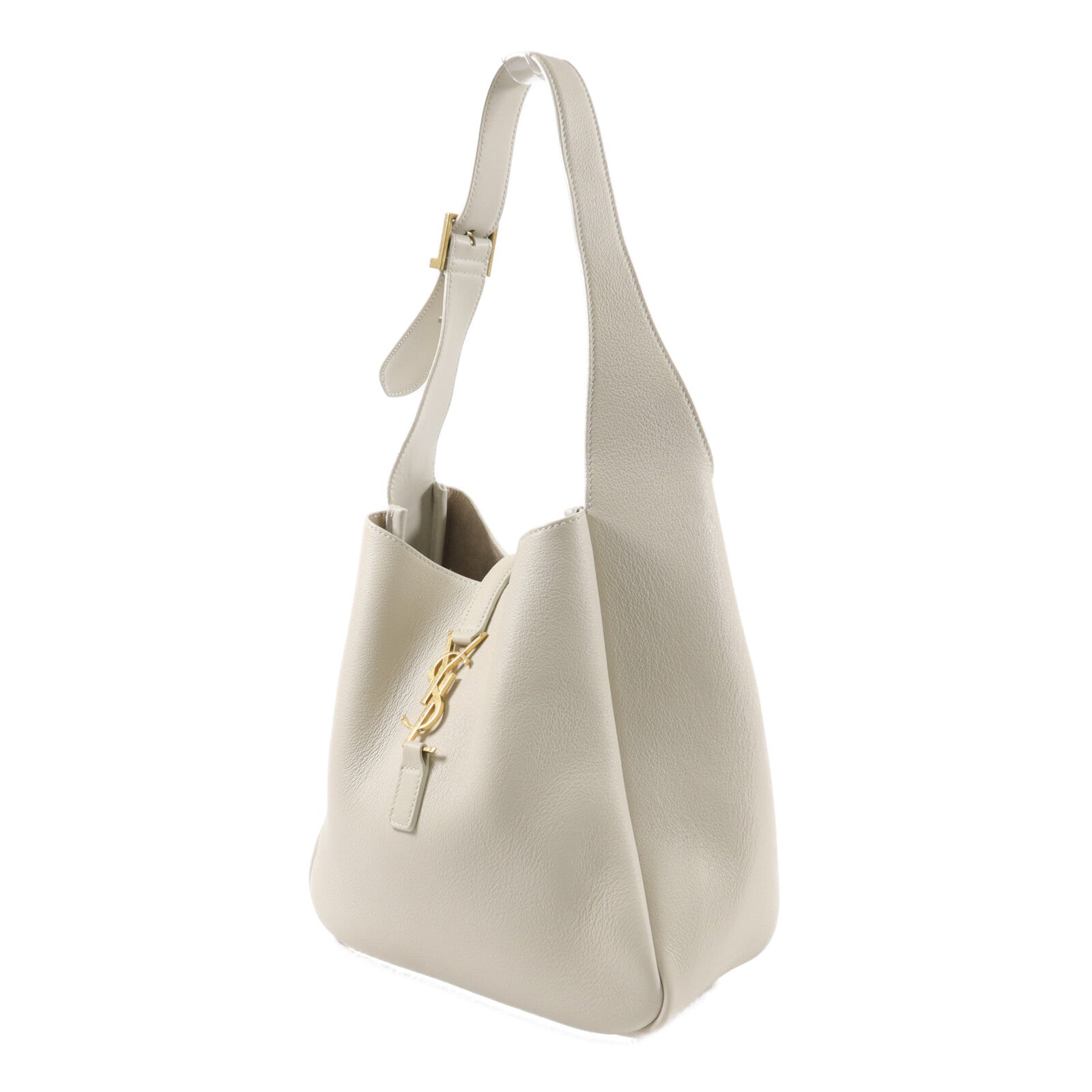 SAINT LAURENT 牛皮皮革LE5A7 Hobo Small手挽袋