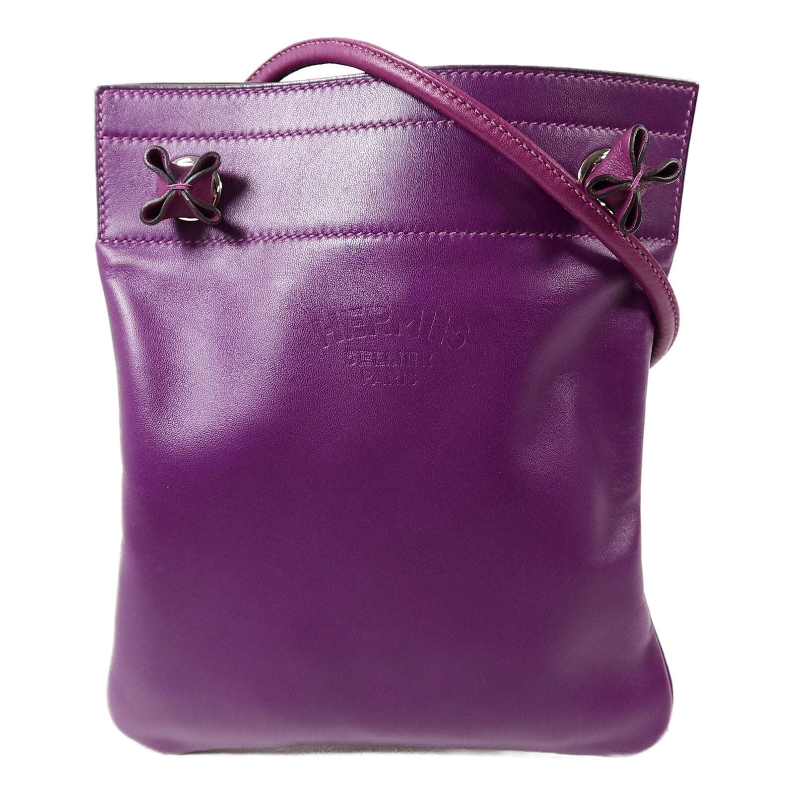 HERMES Swift皮革Aline肩背袋Anemone