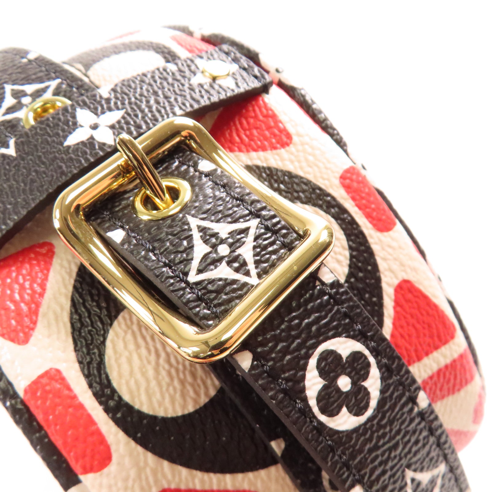 LOUIS VUITTON 【激減優惠】Monogram Giant Boite Chapeau金扣肩背袋