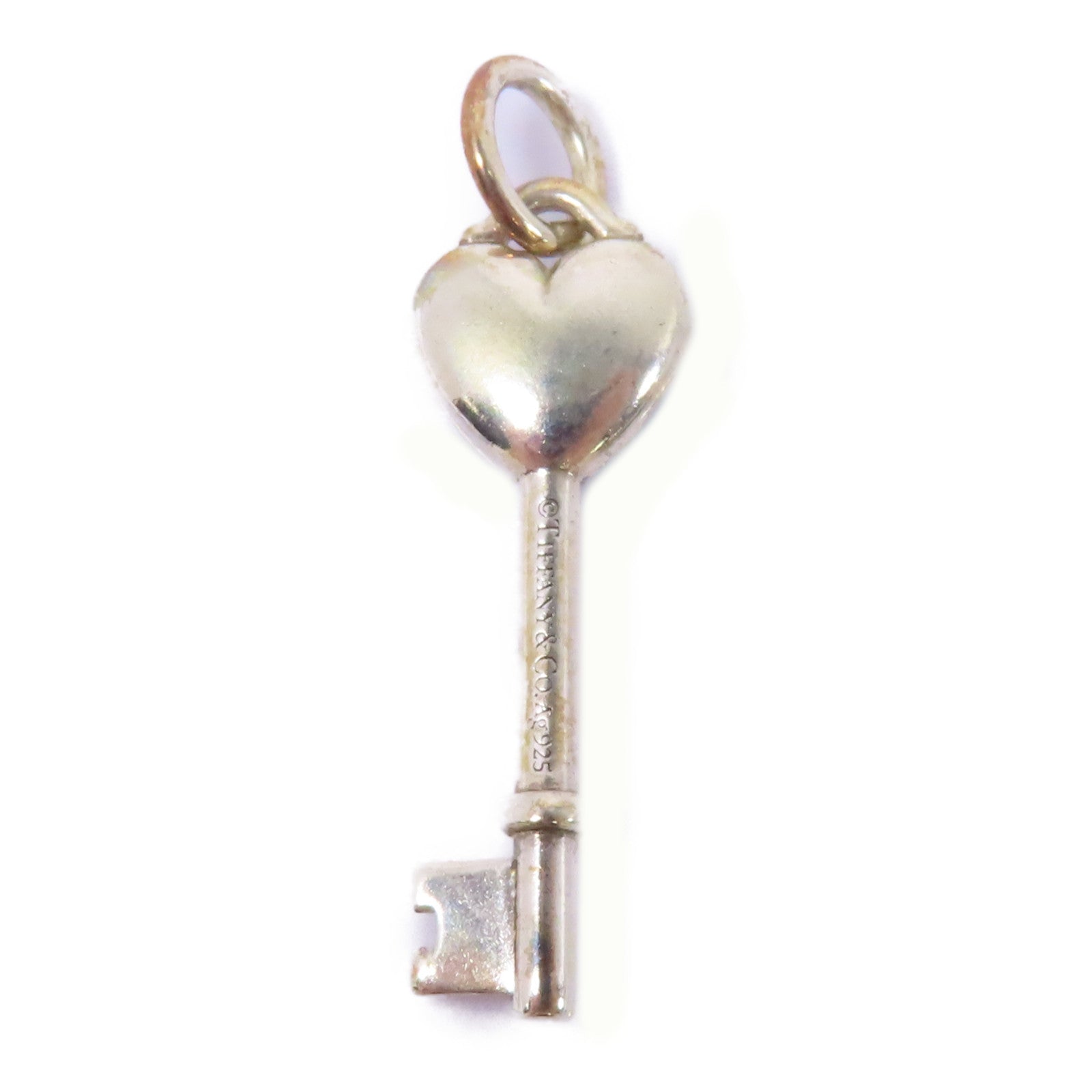 TIFFANY＆CO 925純銀Pendant Top吊墜銀色/藍色