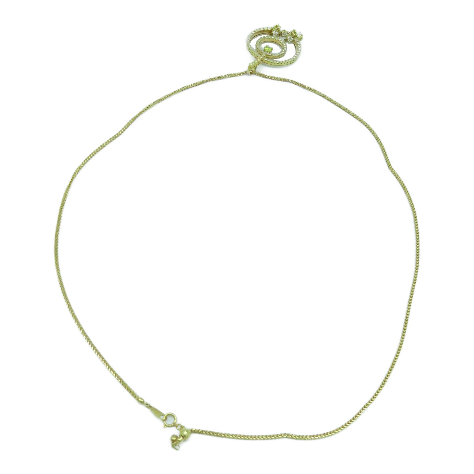 JEWELRY 【激減優惠】18K黃金Diamond Necklace 2.13ct鑽石項鏈