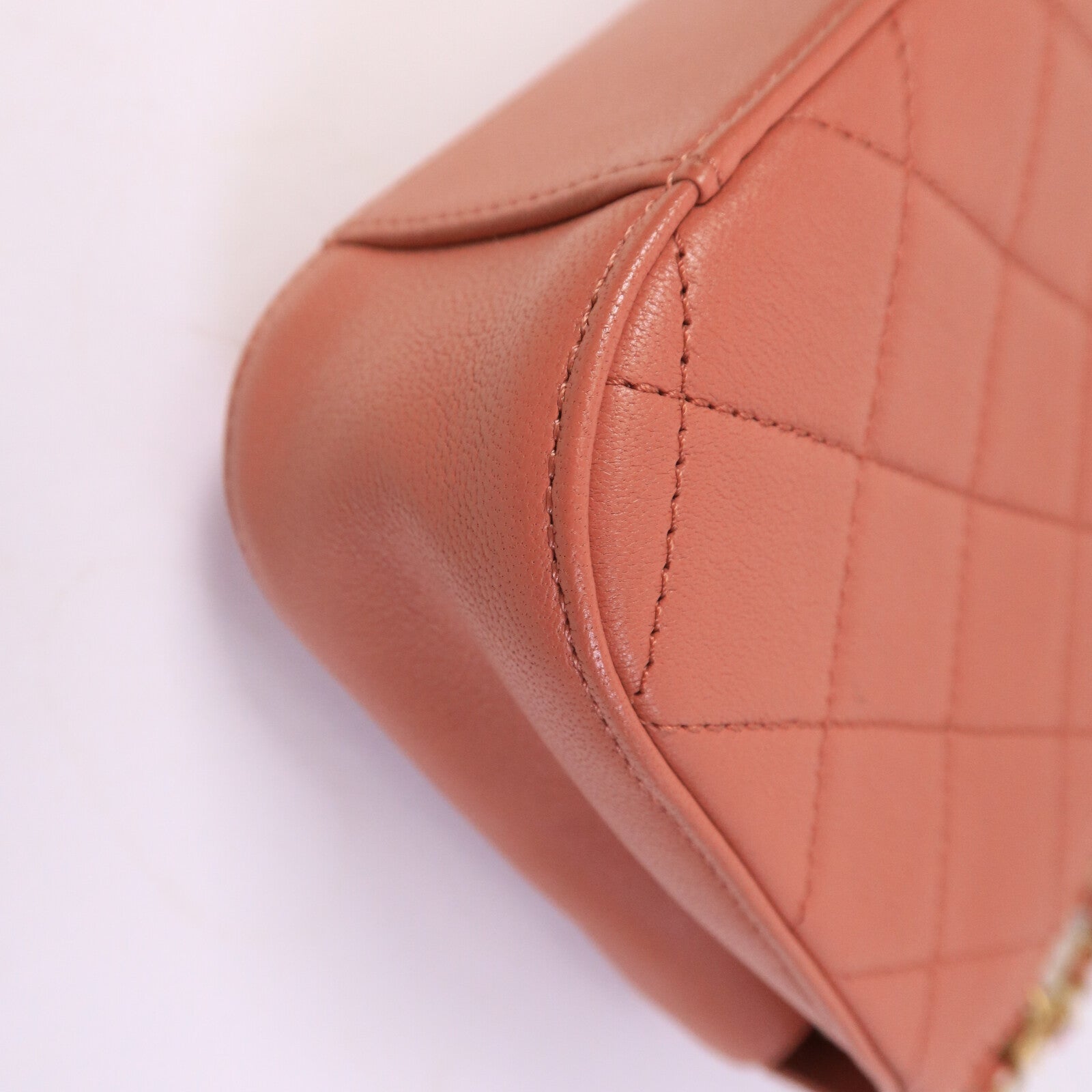 CHANEL 牛皮皮革Top Handle Messenger手挽肩背兩用袋