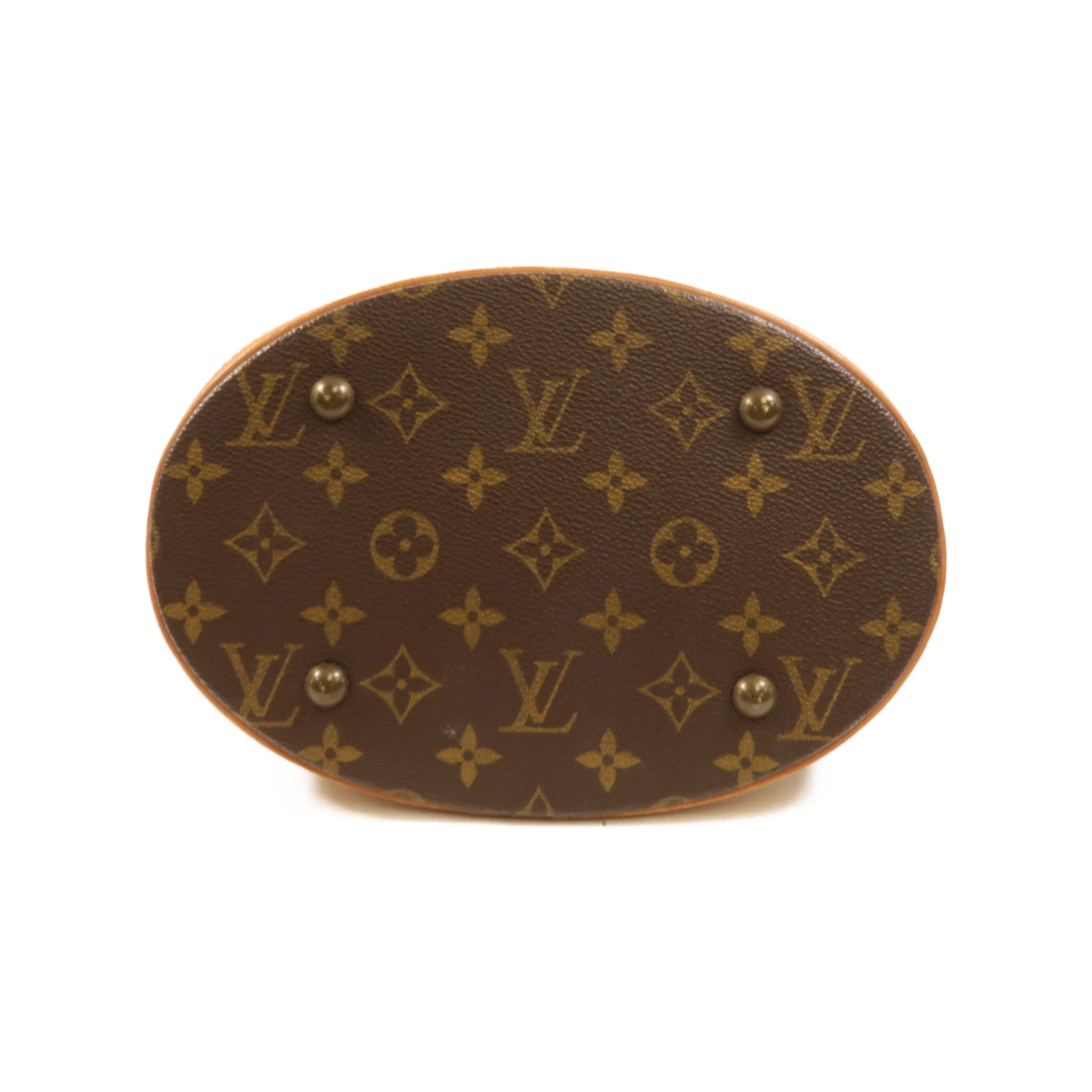 LOUIS VUITTON Monogram Bucket PM金扣手挽袋