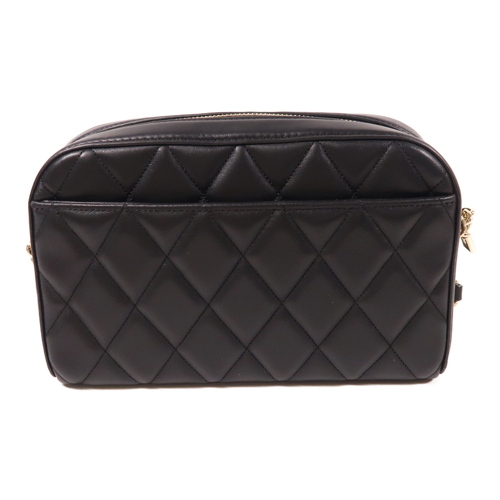 Kate Spade 牛皮皮革Chain Shoulder金扣鏈帶肩背袋