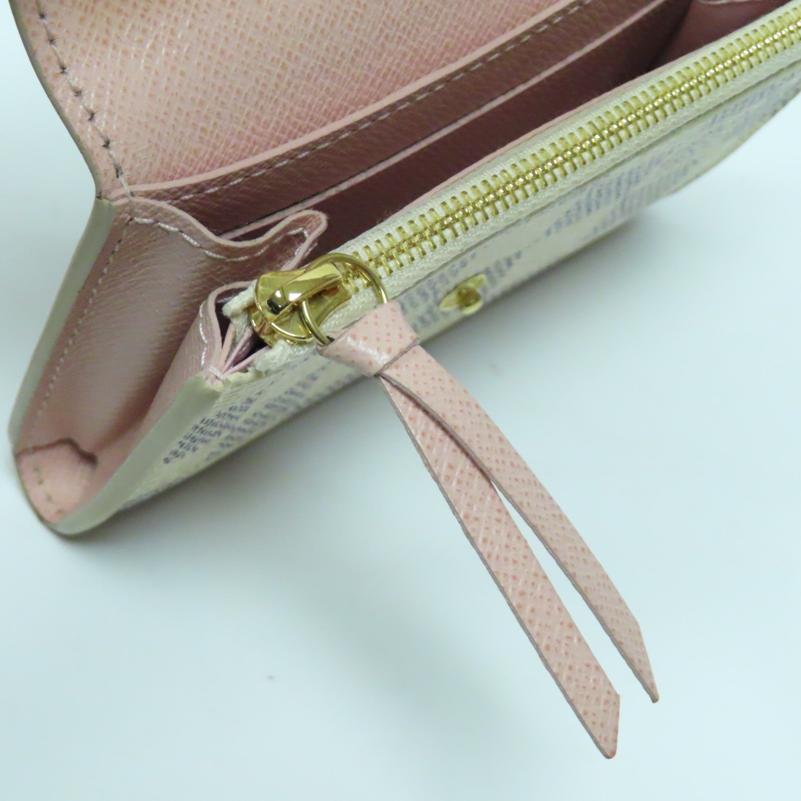 LOUIS VUITTON 【激減優惠】Damier Azur Rosalie Coin Purse金扣零錢包白色/藍色