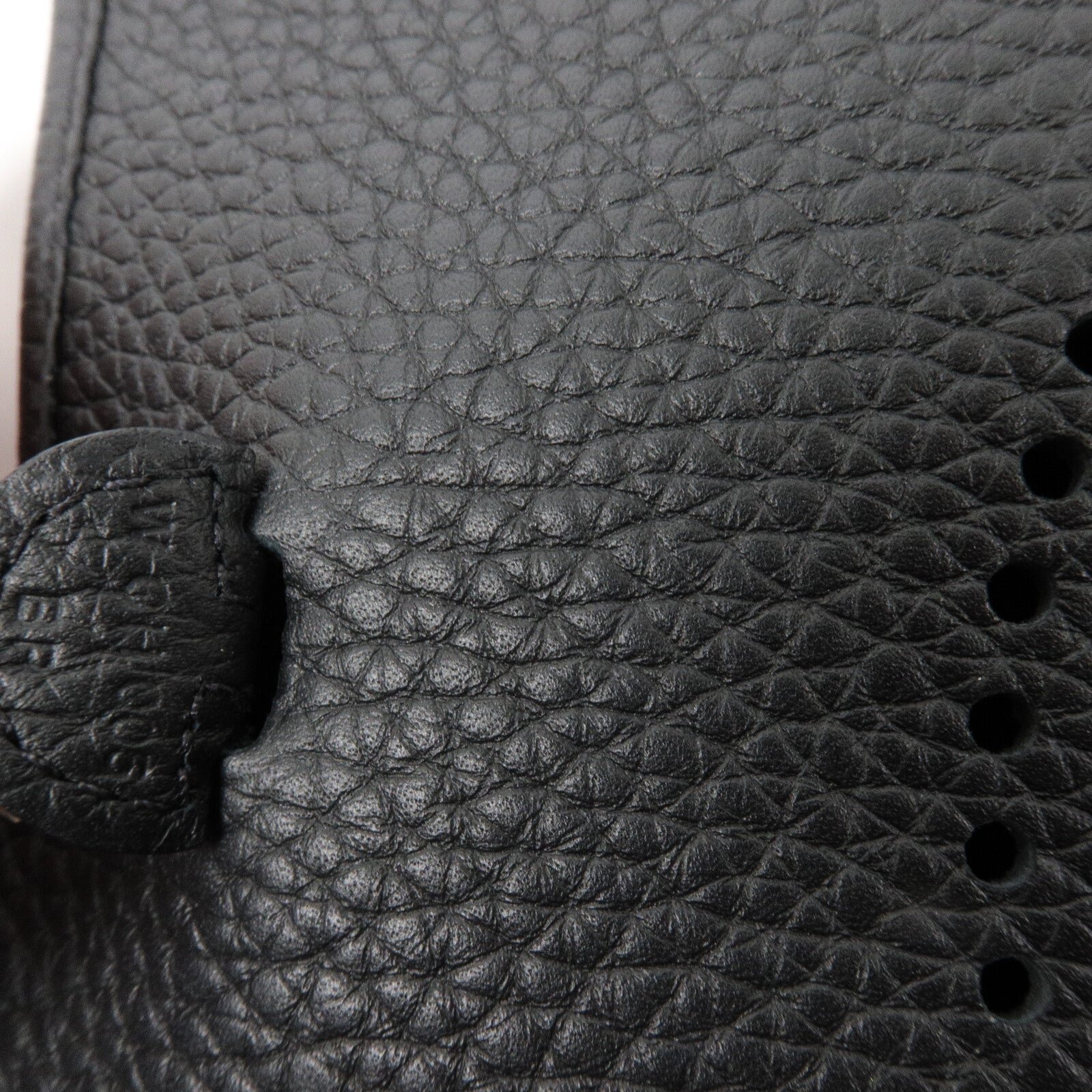 HERMES Clemence皮革Evelyne TPM肩背袋Noir