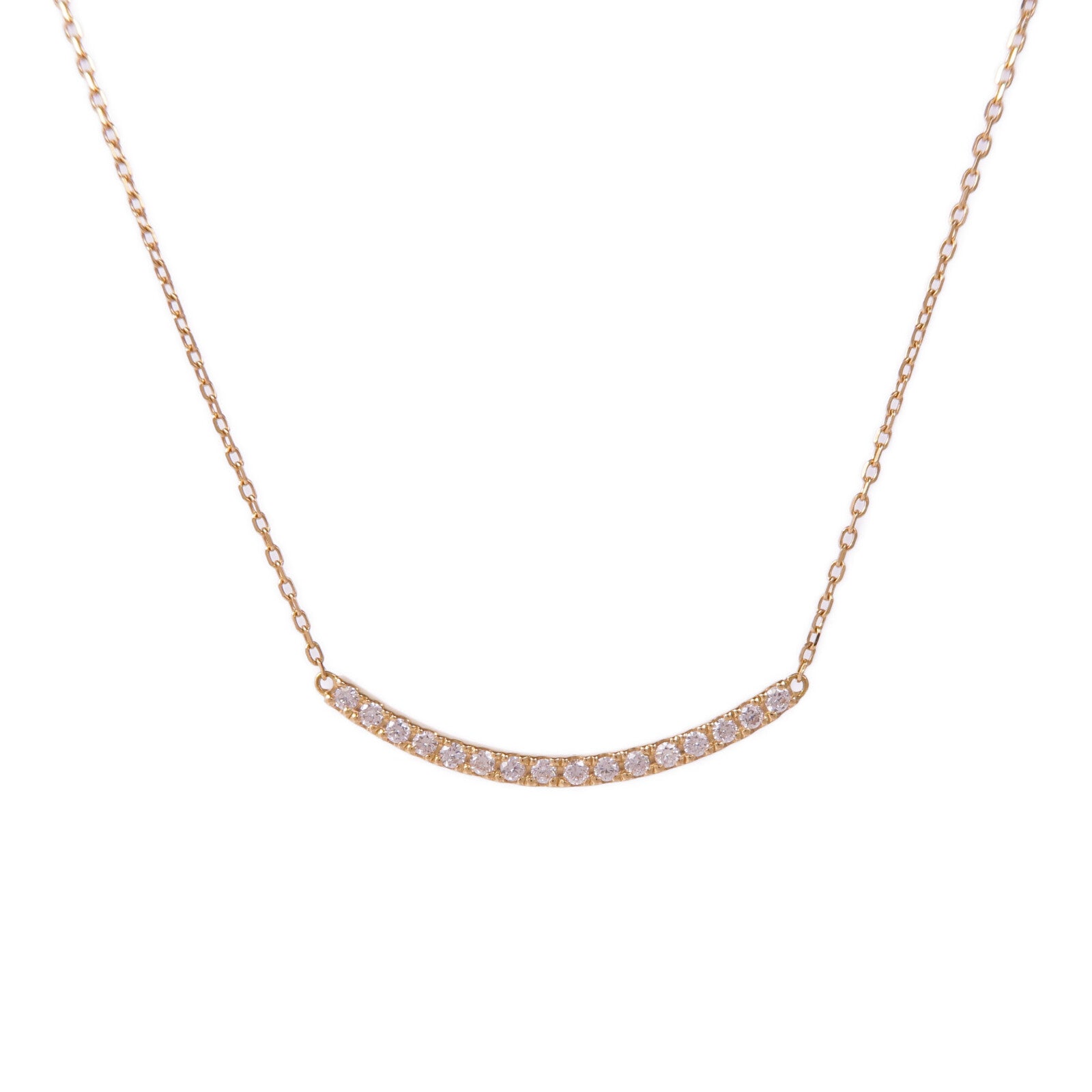 JEWELRY 18K黃金Diamond Necklace鑽石項鍊