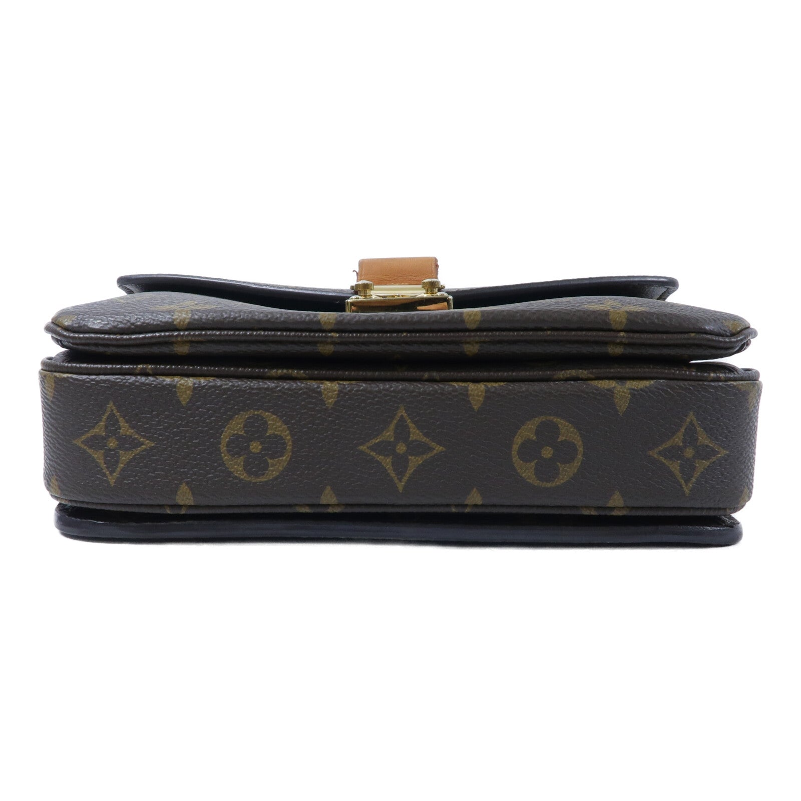 LOUIS VUITTON Monogram Pochette Metis East West鏈帶手挽肩背兩用袋