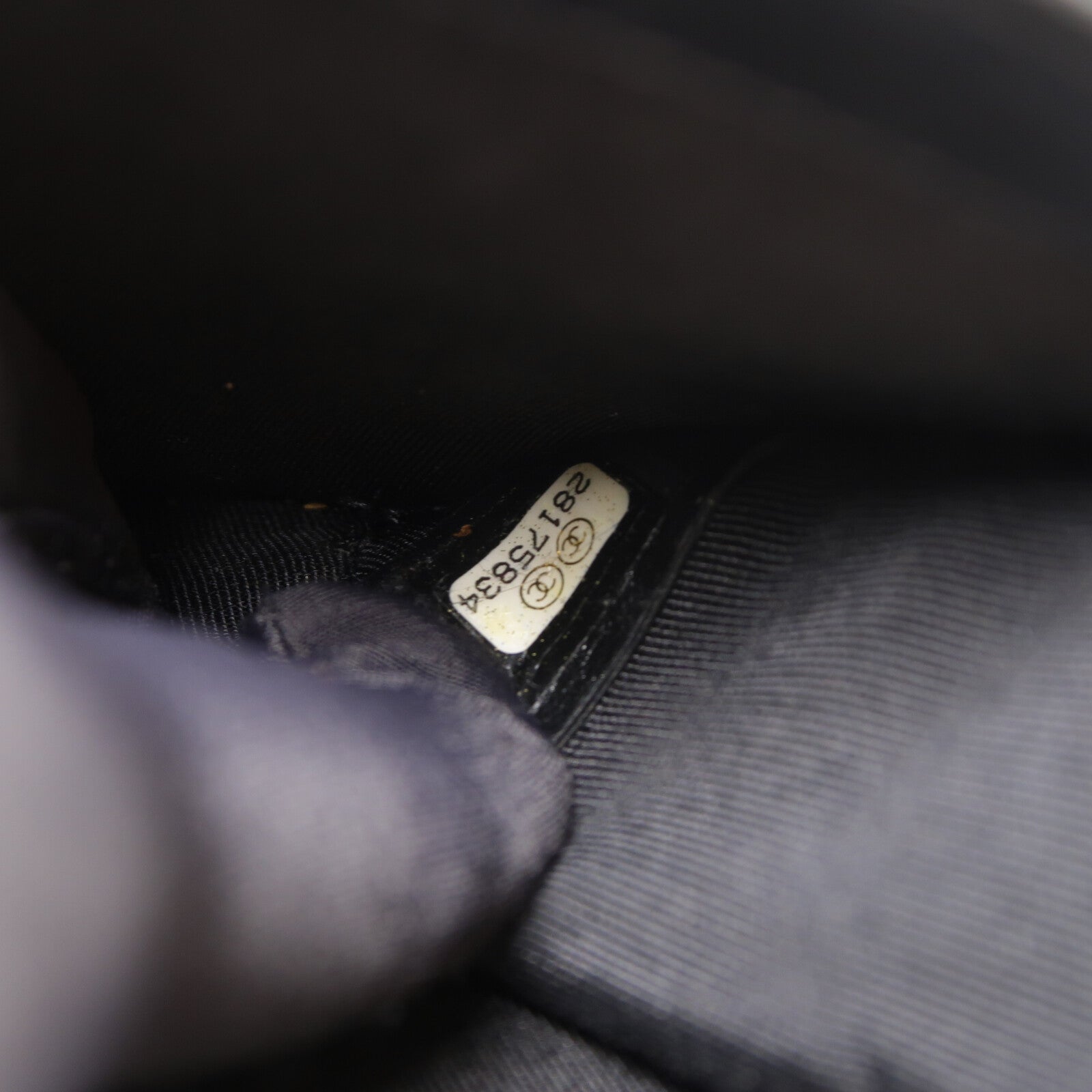 CHANEL 牛皮皮革Chain Handle Flap Bag手挽肩背兩用袋
