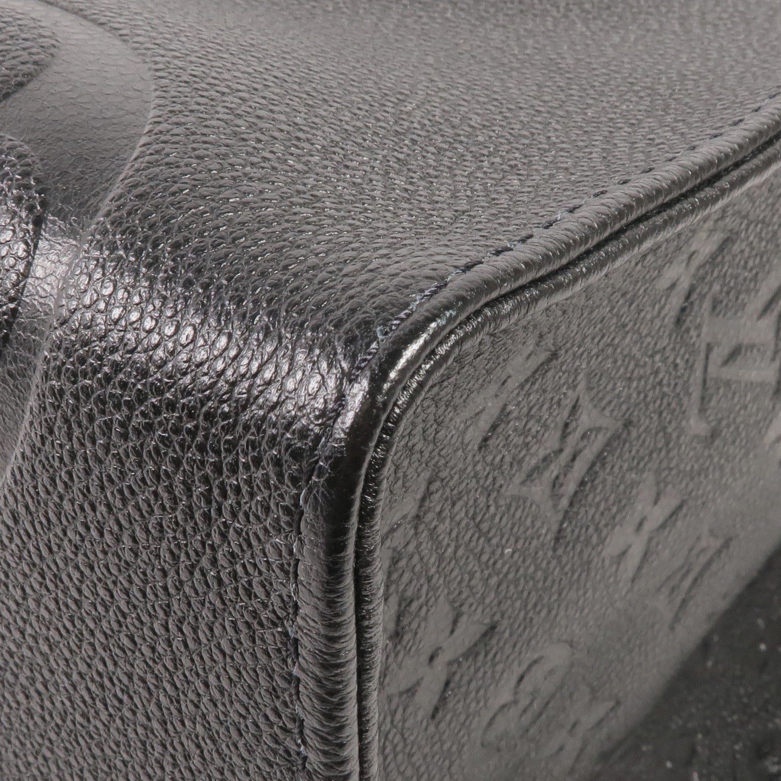 LOUIS VUITTON Monogram Empreinte On The Go GM金扣手挽肩背兩用袋