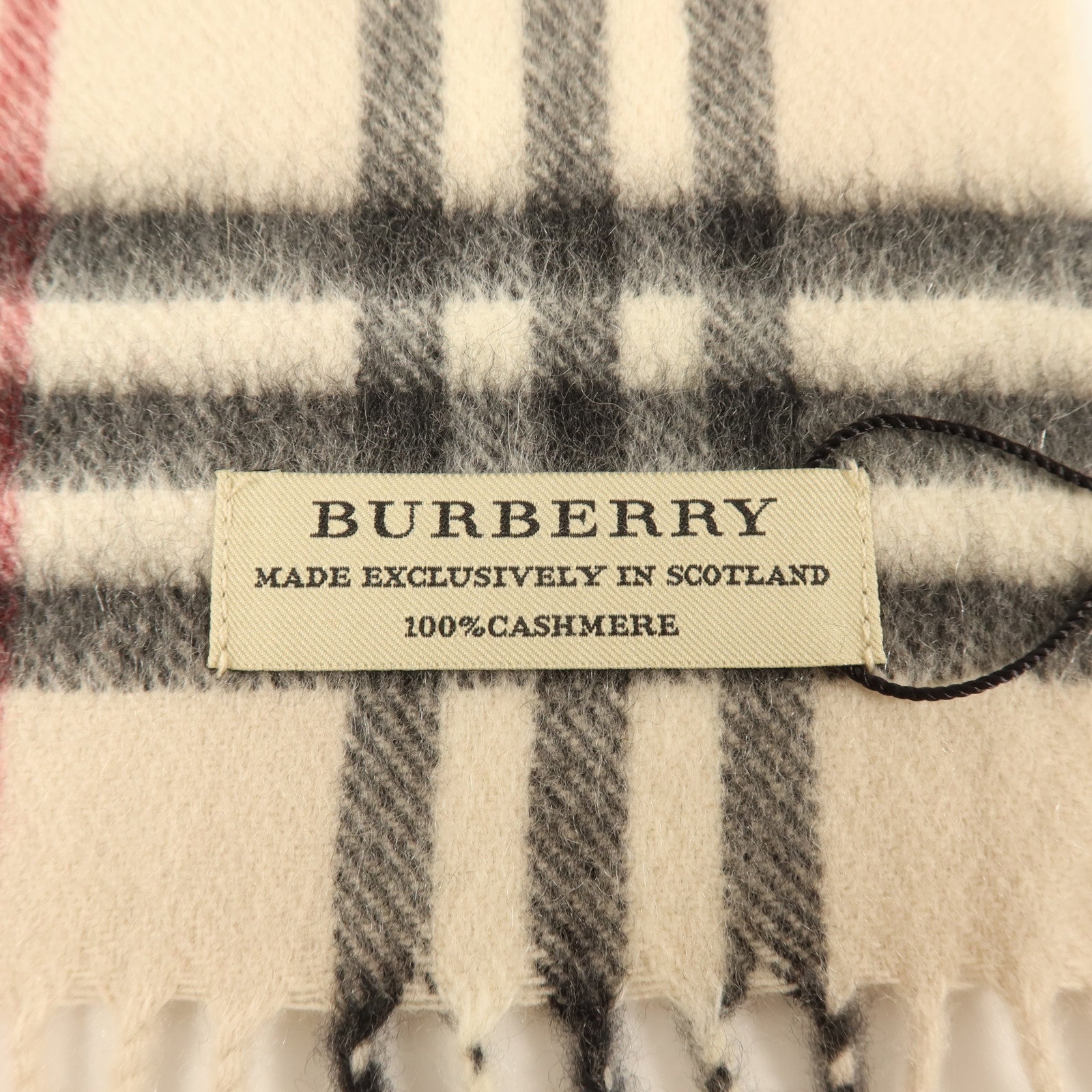 BURBERRY 羊絨Scarf 132x31cm圍巾