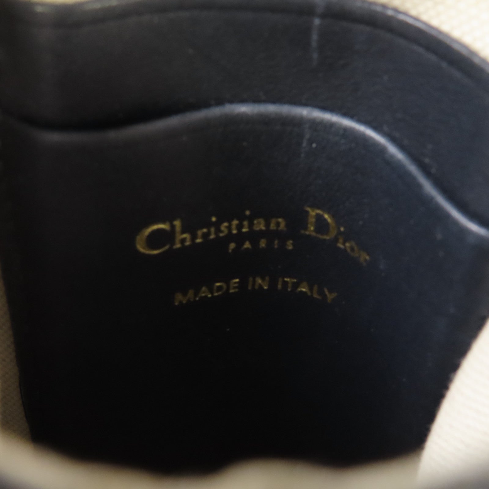 Dior 帆布Chain Shoulder Bag金扣鏈帶肩背袋藍色