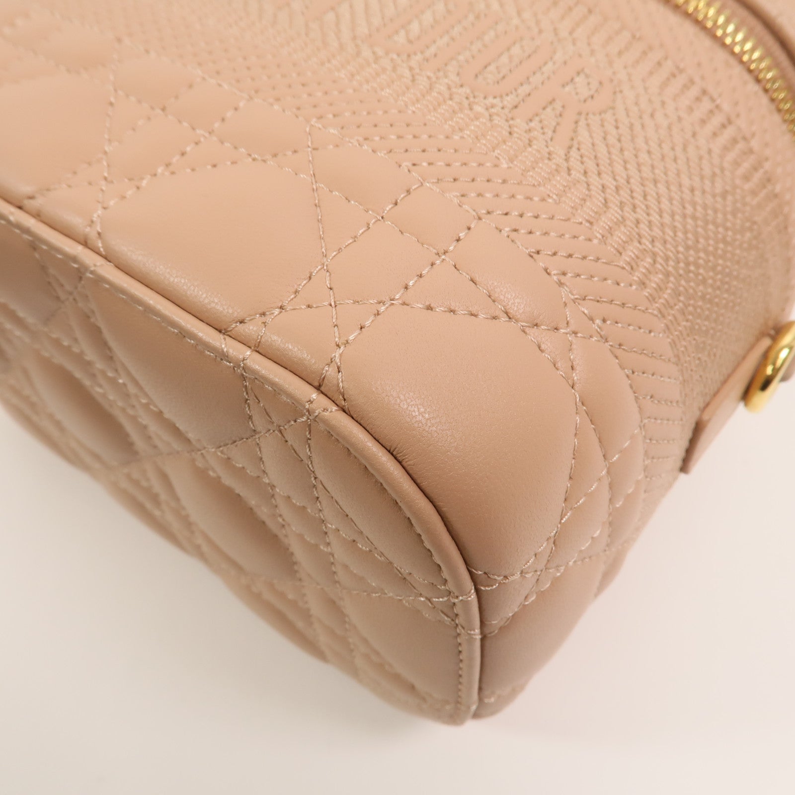 Dior 羊皮皮革Travel Vanity Case手挽肩背兩用袋
