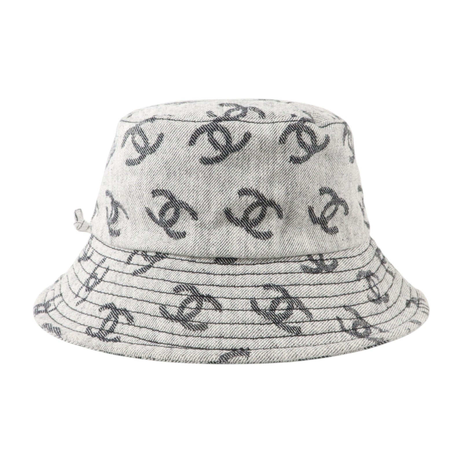 CHANEL 牛仔布料Bucket Hat帽子
