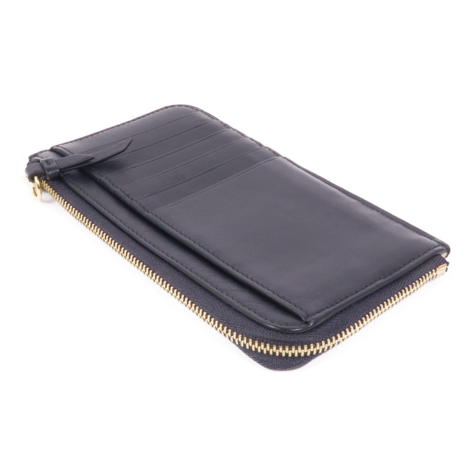 Chloe 牛皮皮革Card Case金扣卡片套