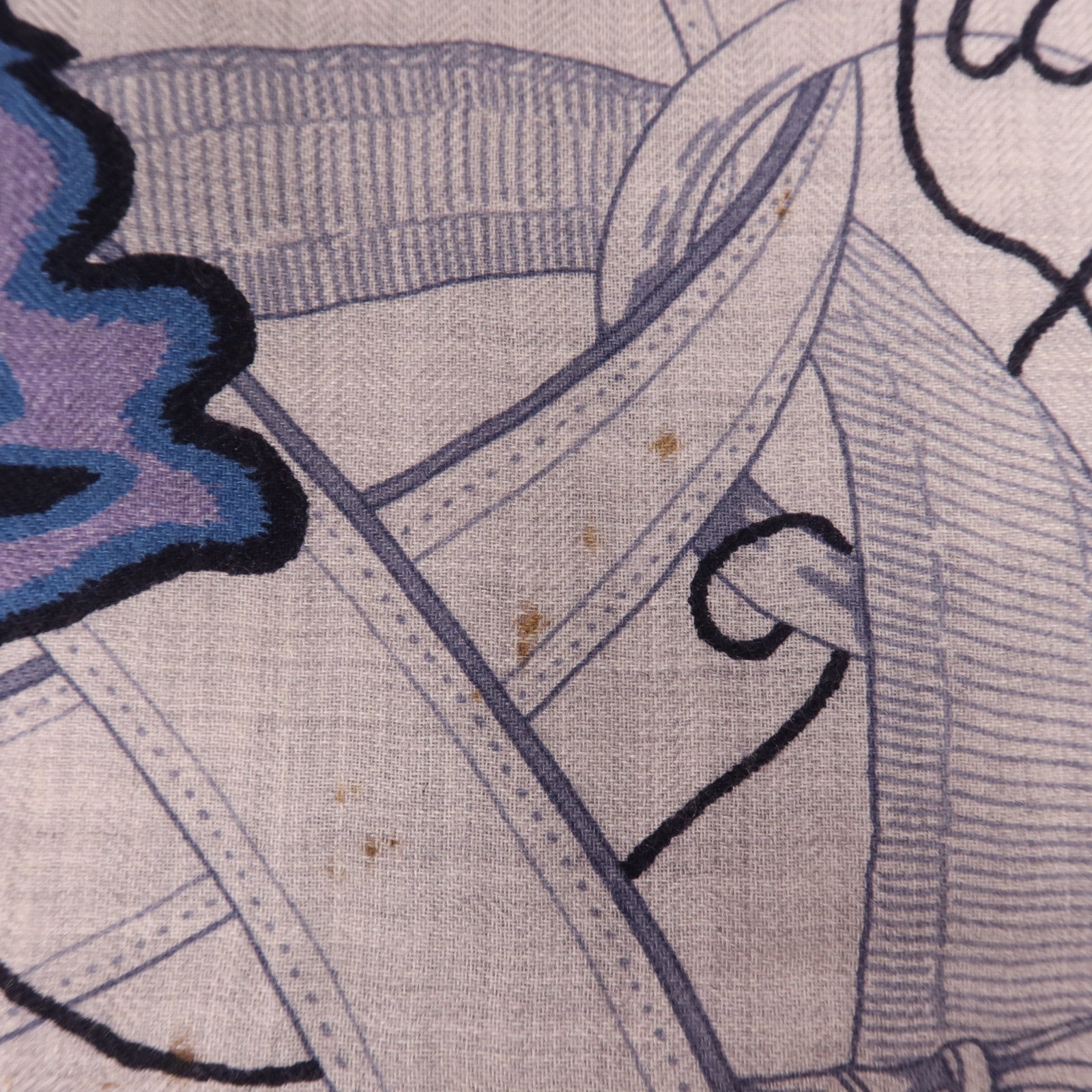 HERMES 羊絨/絲質Scarf圍巾