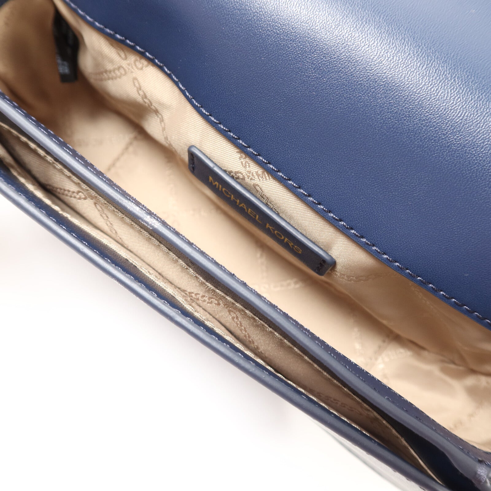 Michael Kors 牛皮皮革Chain Shoulder鏈帶肩背袋