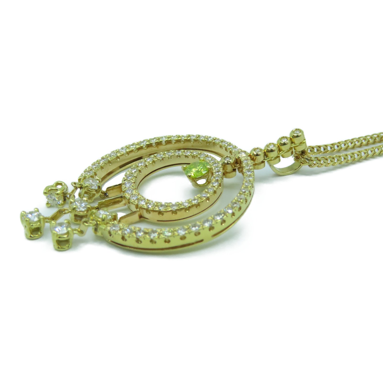 JEWELRY 【激減優惠】18K黃金Diamond Necklace 2.13ct鑽石項鏈