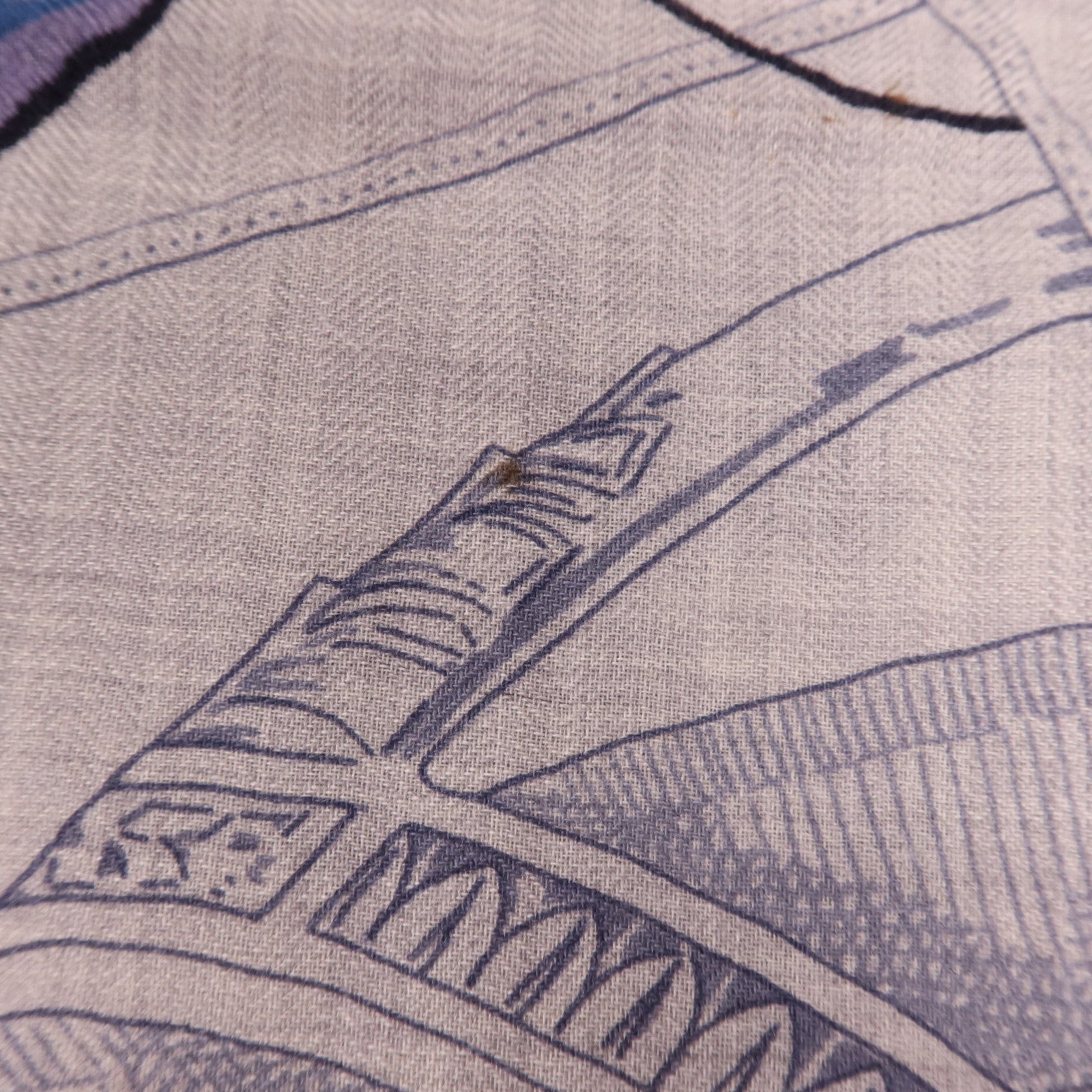 HERMES 羊絨/絲質Scarf圍巾