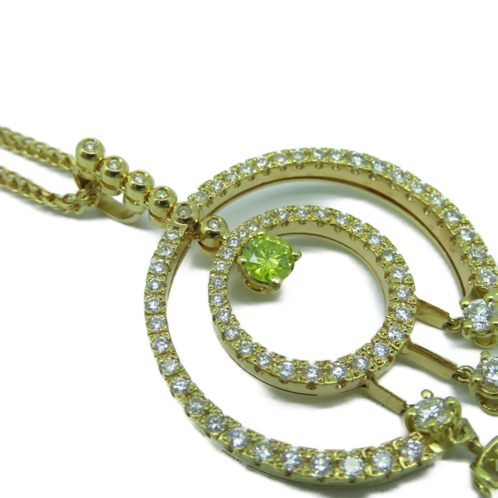 JEWELRY 【激減優惠】18K黃金Diamond Necklace 2.13ct鑽石項鏈