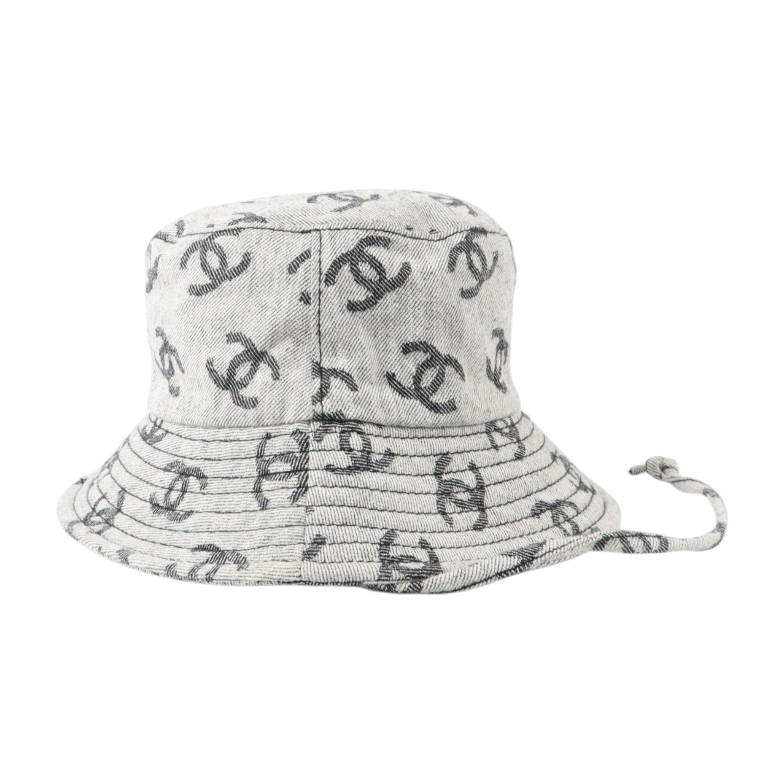 CHANEL 牛仔布料Bucket Hat帽子