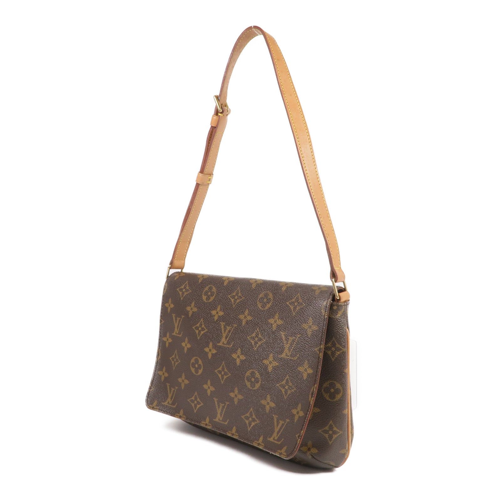 LOUIS VUITTON Monogram Musette Tango Short金扣肩背袋