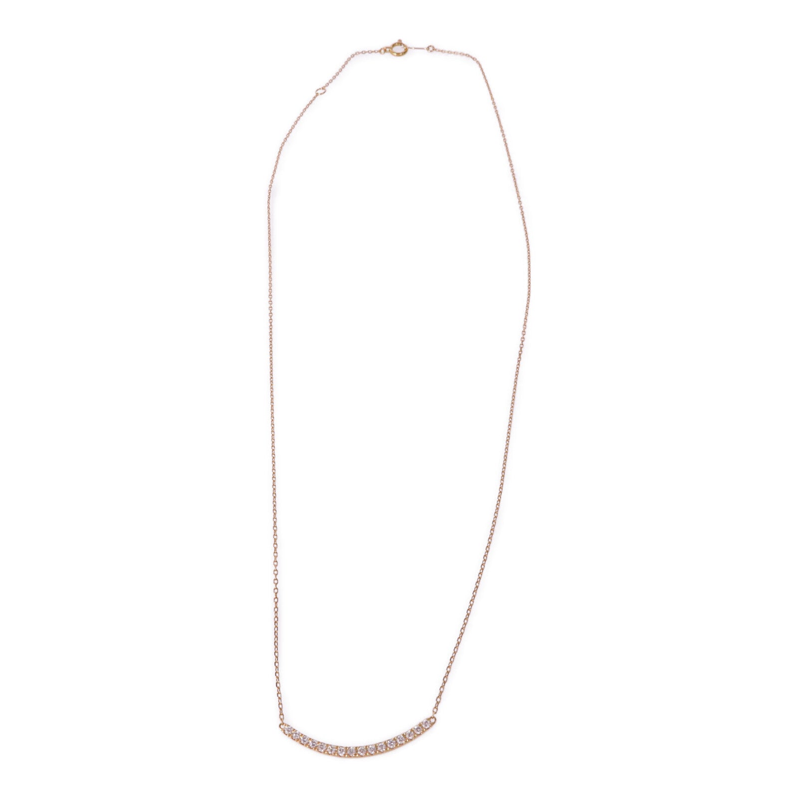 JEWELRY 18K黃金Diamond Necklace鑽石項鍊