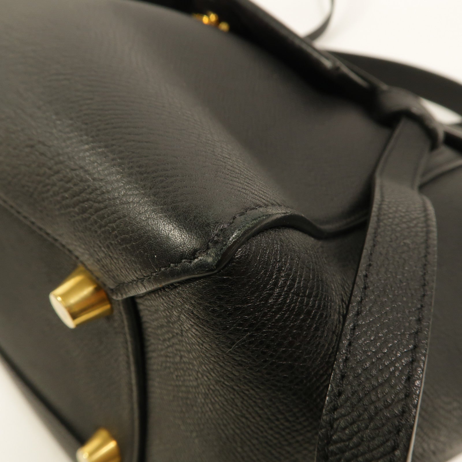 CELINE 牛皮皮革Mini Belt手挽肩背兩用袋