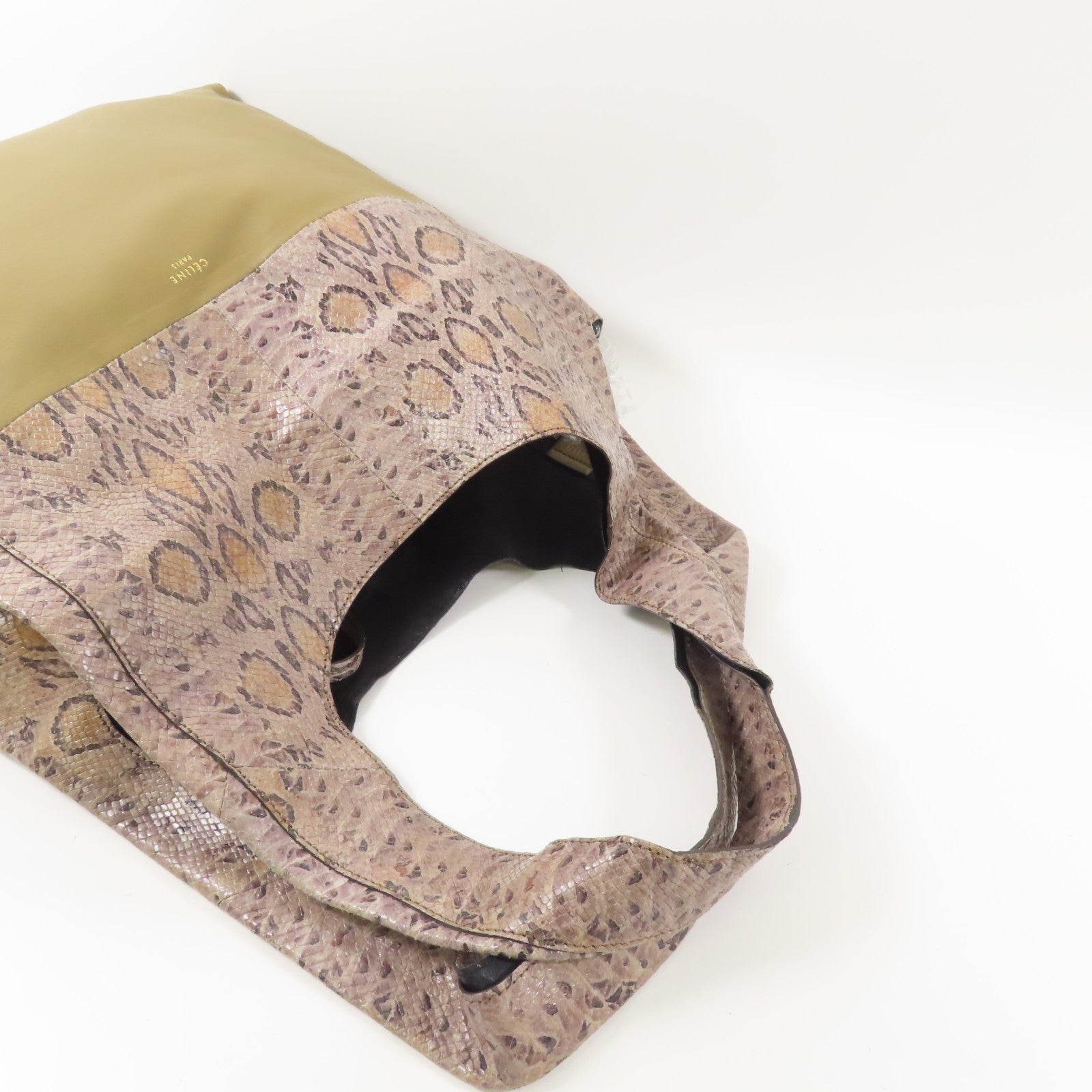 CELINE 蛇皮皮革/皮革Shoulder Bag肩背袋