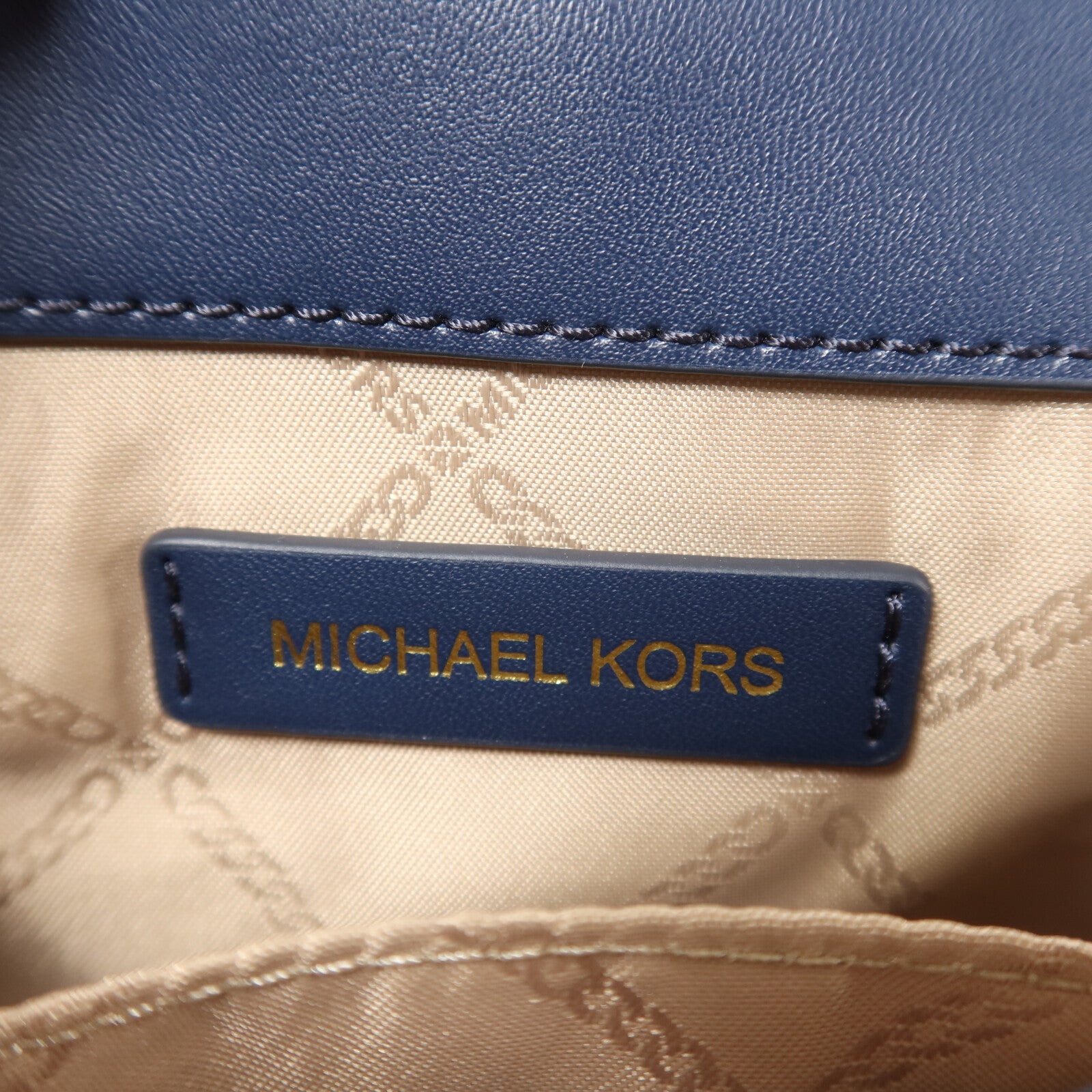 Michael Kors 牛皮皮革Chain Shoulder鏈帶肩背袋
