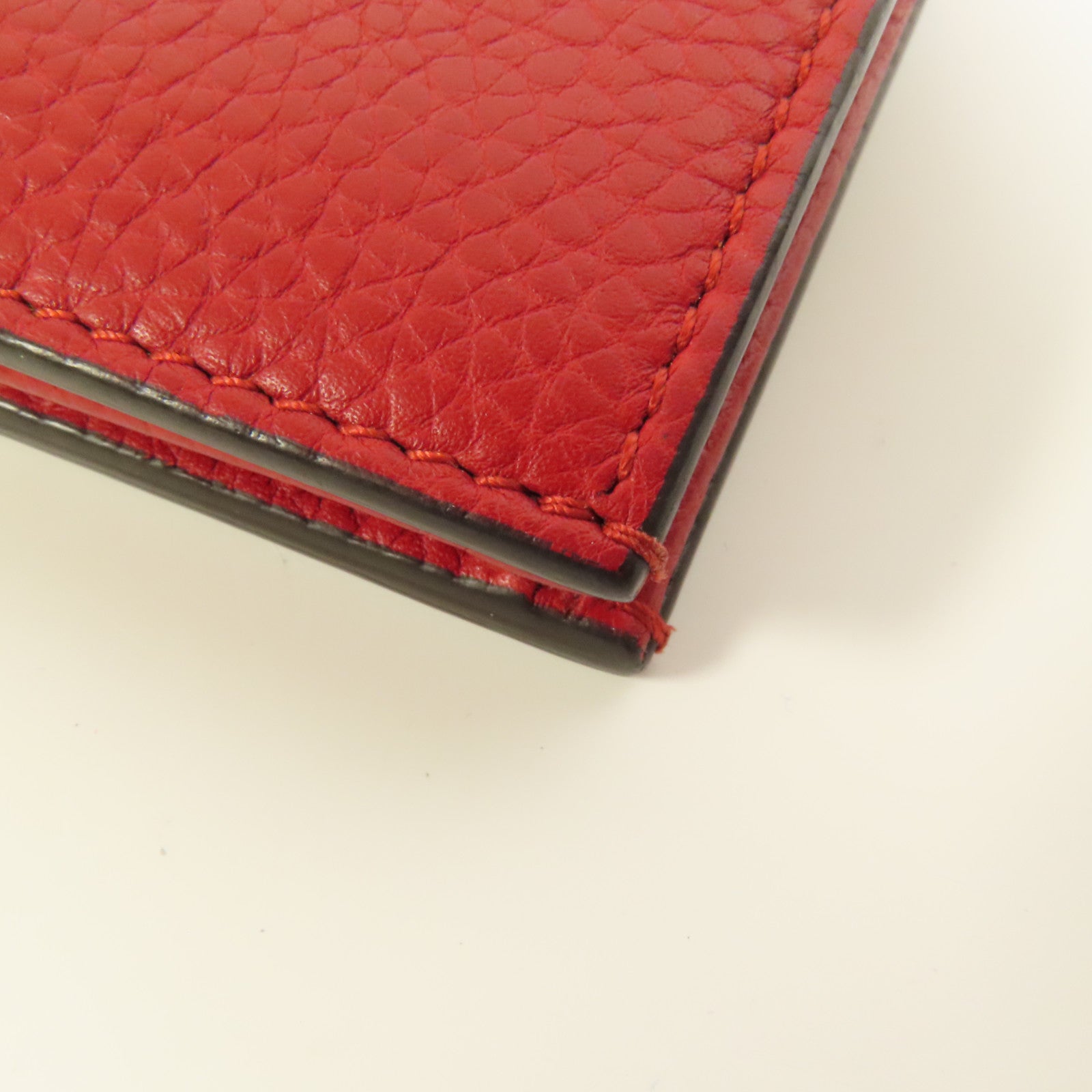 GUCCI 牛皮皮革Small Wallet金扣錢包