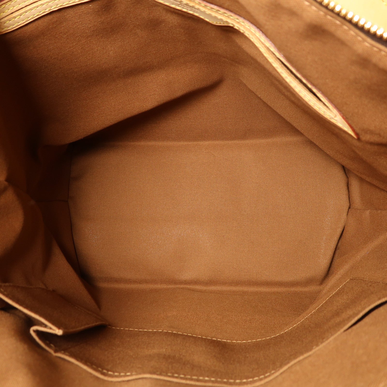 LOUIS VUITTON Monogram Palermo GM金扣手挽肩背兩用袋棕色